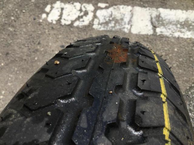 マツダ純正(MAZDA)  FC3S 応急タイヤ  BRIDGESTONE TRACOMPA-3 1本のみ