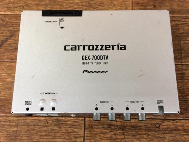 carrozzeria  GEX-700DTV  2×2地デジチューナー