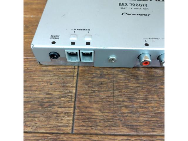 carrozzeria  GEX-700DTV  2×2地デジチューナー