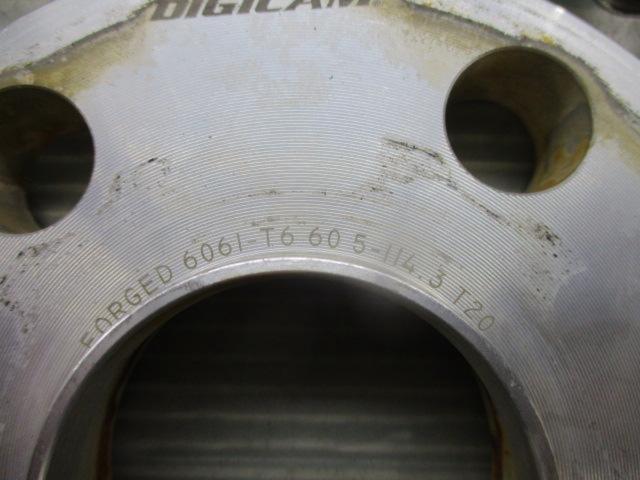 DIGCAM(デジキャン) トヨタ専用 114.3-5Hスペーサー/20mm/専用ロングナット付き。