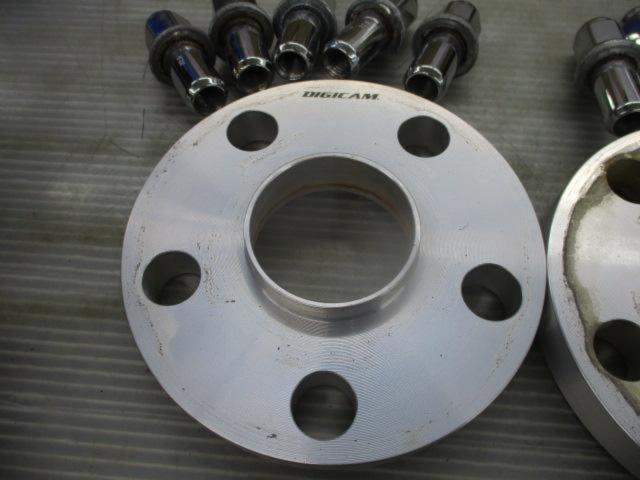 DIGCAM(デジキャン) トヨタ専用 114.3-5Hスペーサー/20mm/専用ロングナット付き。