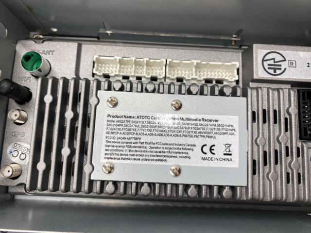 ATOTO A6G209PF 9インチアンドロイドナビ