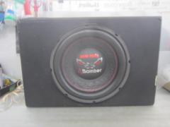 【 Bomber(ボンバー)】Bomber SWBP12・Bicho Papao 12-2000/12インチデュアルボイスコイルサブウーファー + メーカー不明 エンクロージャー
