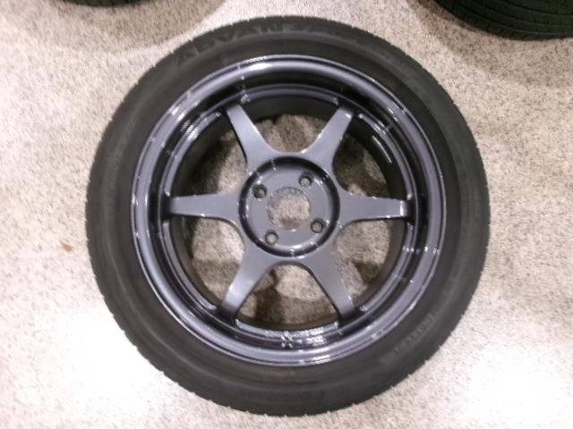 メーカー不明 6本スポークホイール  +  YOKOHAMA ADVAN SPORT V105 OE 195/50R16
