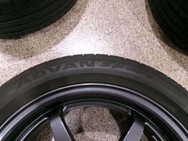 メーカー不明 6本スポークホイール  +  YOKOHAMA ADVAN SPORT V105 OE 195/50R16
