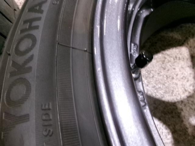 メーカー不明 6本スポークホイール  +  YOKOHAMA ADVAN SPORT V105 OE 195/50R16