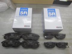 RACING GEAR(レーシングギア) SR ブレ-キパット 未使用品  前後セット