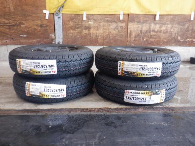 ダイハツ純正(DAIHATSU) アトレー純正 + KENDA(ケンダ) KR33 145/80R12 