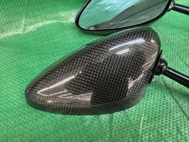 Magical Racing NK-1ミラー タイプ2ヘッド カーボン製 正ネジ10mm/逆ネジ10mm