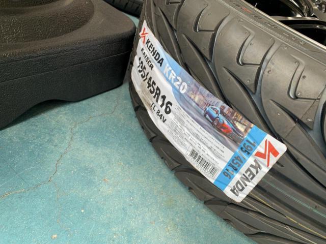 【weds】 WedsSport SA-10R + 【KENDA】 KR203 165/55R15 + KR20 195/45R16 4本セット