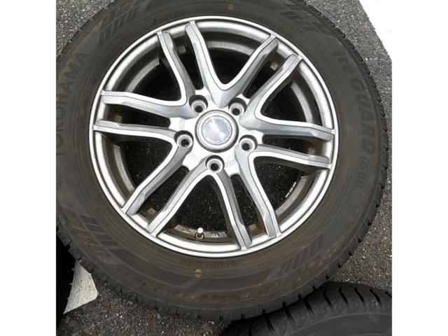 【FUJI】 SG・E アルミ + 【YOKOHAMA】 iceGuard iG60 185/65R15 4本セット