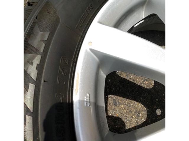 【スズキ純正】 純正アルミホイール + 【BRIDGESTONE】 BLIZZAK VRX3 155/65R14 4本セット