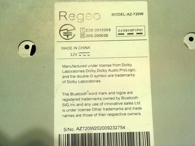 ワケアリ Regeo AZ-720W