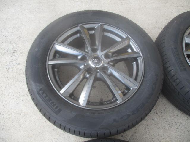 weds NIRVANA + PIRELLI POWERGY 205/60R16 4本セット