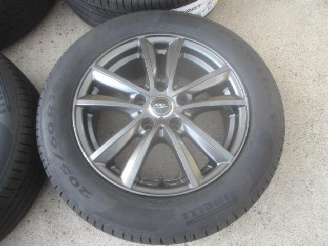 weds NIRVANA + PIRELLI POWERGY 205/60R16 4本セット