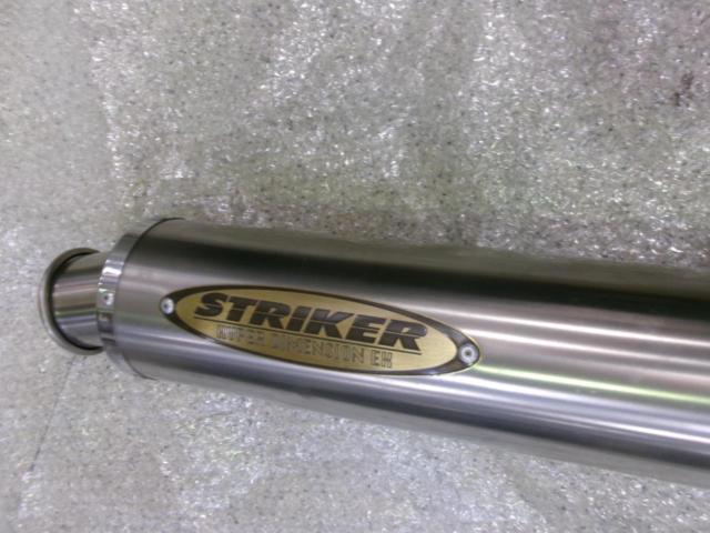 STRIKER チタンフルエキゾーストマフラー
