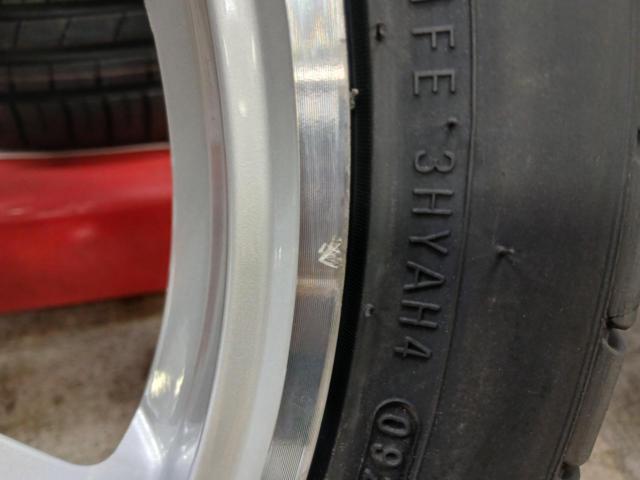 ダイハツ純正 LA400K コペン 純正アルミ + BRIDGESTONE POTENZA RE050A + KUMHO ECSTa HS51