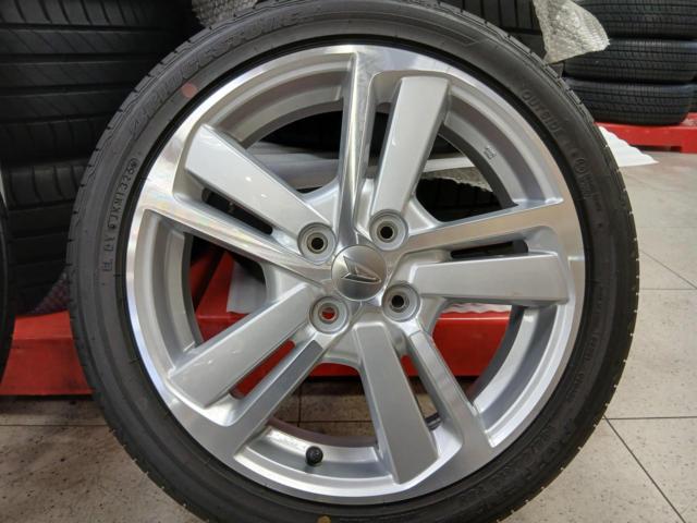 ダイハツ純正 LA400K コペン 純正アルミ + BRIDGESTONE POTENZA RE050A + KUMHO ECSTa HS51
