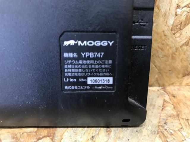 YUPITERU MOGGY YPB747 ポータブルナビ