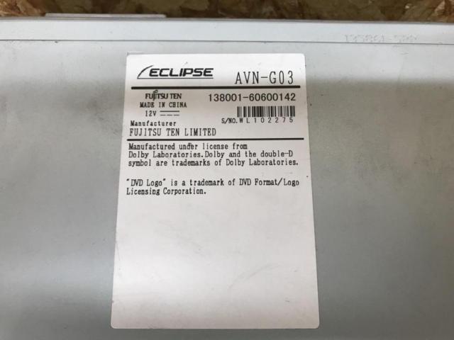 ECLIPSE AVN-G03