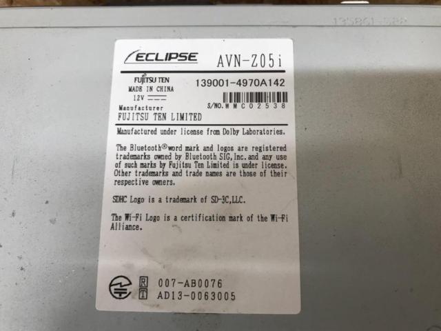 ECLIPSE AVN-Z05i