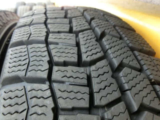 【スズキ純正】 ワゴンR/MH23S純正ホイール + 【DUNLOP】WINTER MAXX WM02