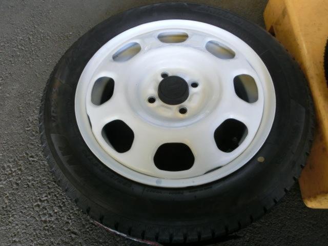 スズキ純正(SUZUKI)ハスラー(ホワイトルーフ車)純正スチールホイール  + BRIDGESTONE(ブリヂストン) BLIZZAK VRX3 
