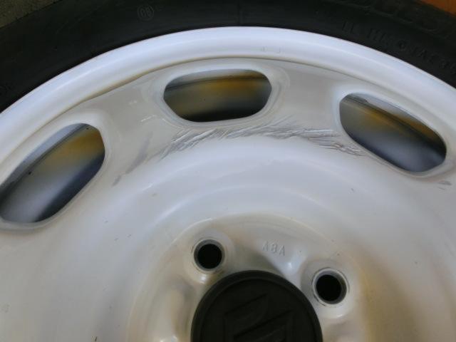 スズキ純正(SUZUKI)ハスラー(ホワイトルーフ車)純正スチールホイール  + BRIDGESTONE(ブリヂストン) BLIZZAK VRX3 