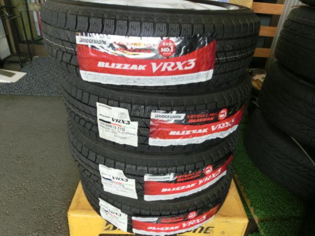 スズキ純正(SUZUKI)ハスラー(ホワイトルーフ車)純正スチールホイール  + BRIDGESTONE(ブリヂストン) BLIZZAK VRX3 