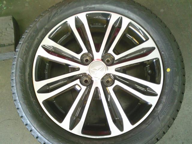 ダイハツ純正(DAIHATSU)  タントカスタム/LA600S純正ホイール  + BRIDGESTONE(ブリヂストン) BLIZZAK VRX3