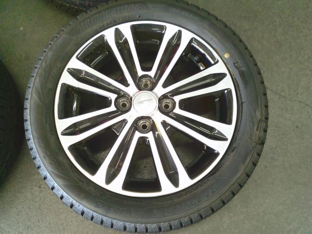 ダイハツ純正(DAIHATSU)  タントカスタム/LA600S純正ホイール  + BRIDGESTONE(ブリヂストン) BLIZZAK VRX3