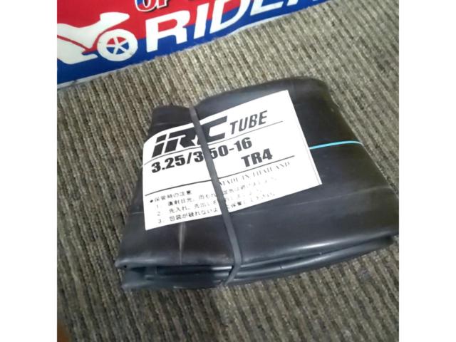 【3.25/3.50-16 TR4】IRC タイヤチューブ