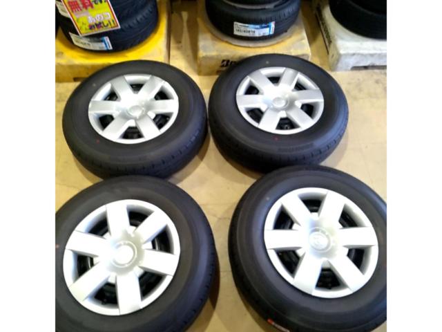 TOYOTA(トヨタ)200系ハイエース純正スチールホイール+BRIDGESTONE ECOPIa RD613
