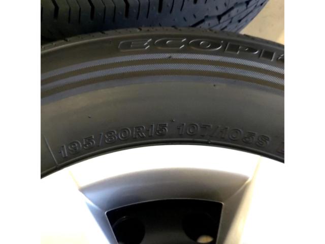 TOYOTA(トヨタ)200系ハイエース純正スチールホイール+BRIDGESTONE ECOPIa RD613