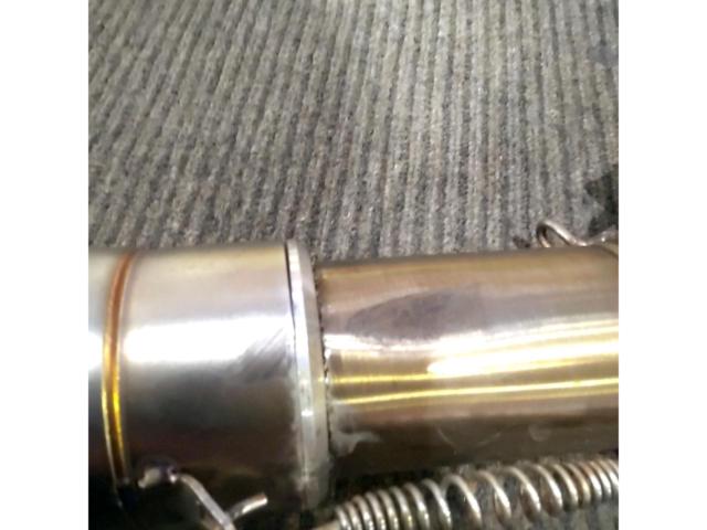 メーカー不明 汎用メガホンタイプ スリップオンサイレンサー