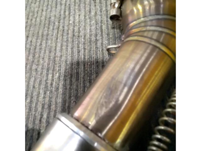 メーカー不明 汎用メガホンタイプ スリップオンサイレンサー