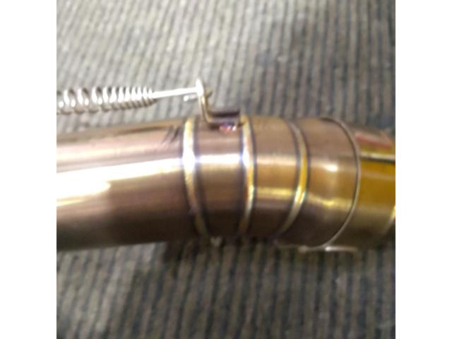 メーカー不明 汎用メガホンタイプ スリップオンサイレンサー