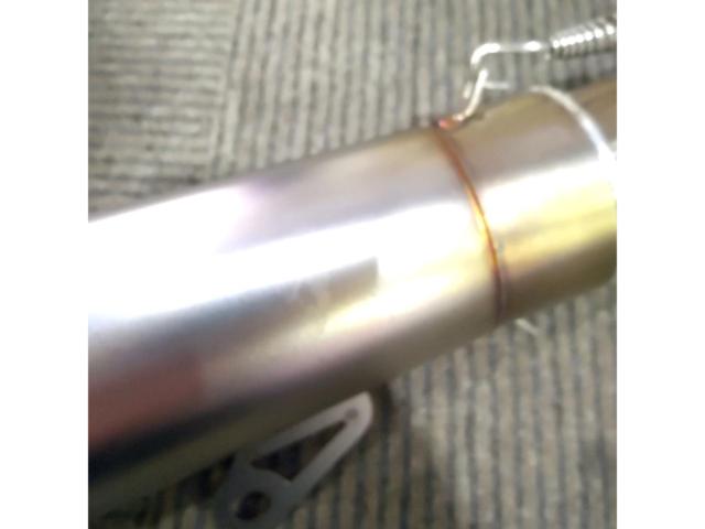 メーカー不明 汎用メガホンタイプ スリップオンサイレンサー