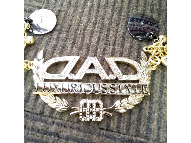 GARSON(ギャルソン) D.A.D ラグジュアリーミラー+ラグジュアリー ミラーネックレス+ラグジュアリー クリスタル ミラーフェイス