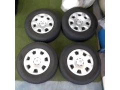 【ホイールのみ4本セット】【トヨタ純正】ハイエース純正スチールホイール【6Jx15+35/139.7-5H】