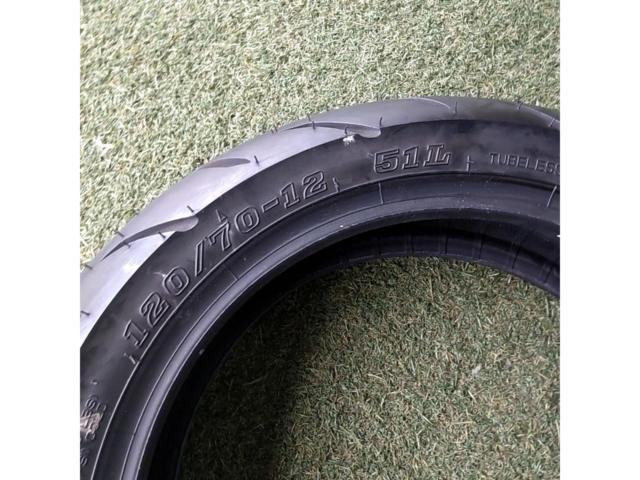 【ライダース】【タイヤのみ1本】【IRC】NR77U【120/70-12 51L 2025年製造】
