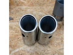 A great find: a genuine Mazda3 muffler tip.