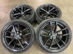 日産純正(NISSAN)  フェアレディZ(RZ34)バージョンST RAYS製鍛造ホイール  + HANKOOK(ハンコック)/KINGSTAR Ventus S1 evo3