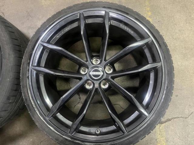 日産純正(NISSAN)  フェアレディZ(RZ34)バージョンST RAYS製鍛造ホイール  + HANKOOK(ハンコック)/KINGSTAR Ventus S1 evo3
