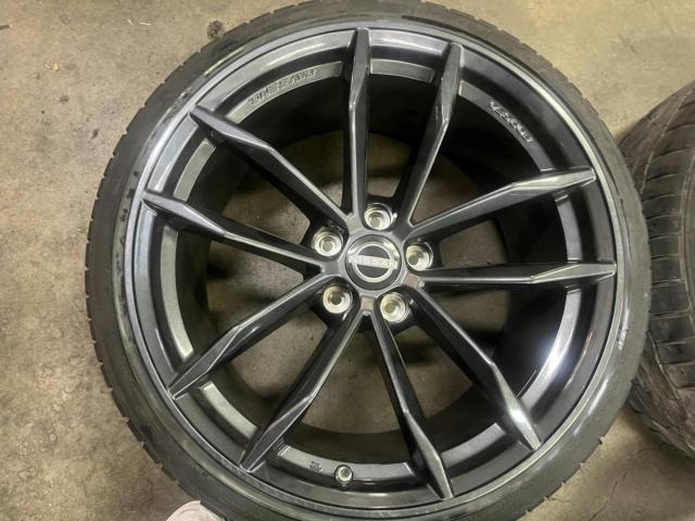 日産純正(NISSAN)  フェアレディZ(RZ34)バージョンST RAYS製鍛造ホイール  + HANKOOK(ハンコック)/KINGSTAR Ventus S1 evo3