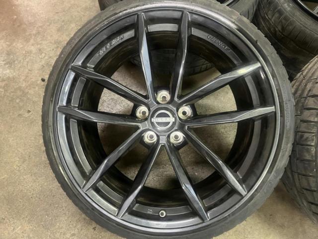 日産純正(NISSAN)  フェアレディZ(RZ34)バージョンST RAYS製鍛造ホイール  + HANKOOK(ハンコック)/KINGSTAR Ventus S1 evo3