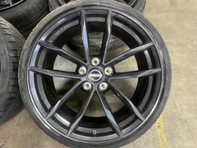 日産純正(NISSAN)  フェアレディZ(RZ34)バージョンST RAYS製鍛造ホイール  + HANKOOK(ハンコック)/KINGSTAR Ventus S1 evo3