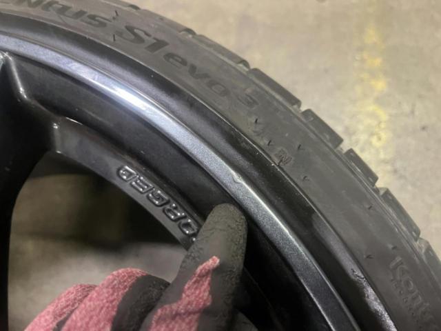 日産純正(NISSAN)  フェアレディZ(RZ34)バージョンST RAYS製鍛造ホイール  + HANKOOK(ハンコック)/KINGSTAR Ventus S1 evo3