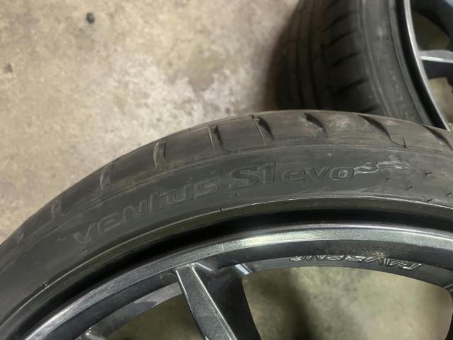 日産純正(NISSAN)  フェアレディZ(RZ34)バージョンST RAYS製鍛造ホイール  + HANKOOK(ハンコック)/KINGSTAR Ventus S1 evo3