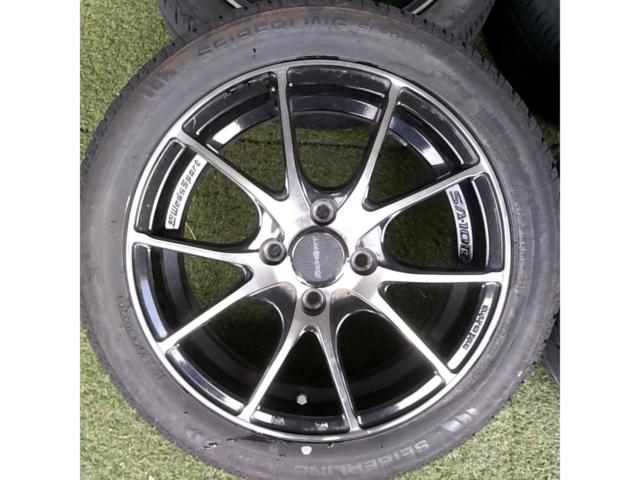 【weds】WedsSport SPORT SA-10R (4HOLE)+【SEIBERLING】SL201【165/55R15 75V 2020年製造】